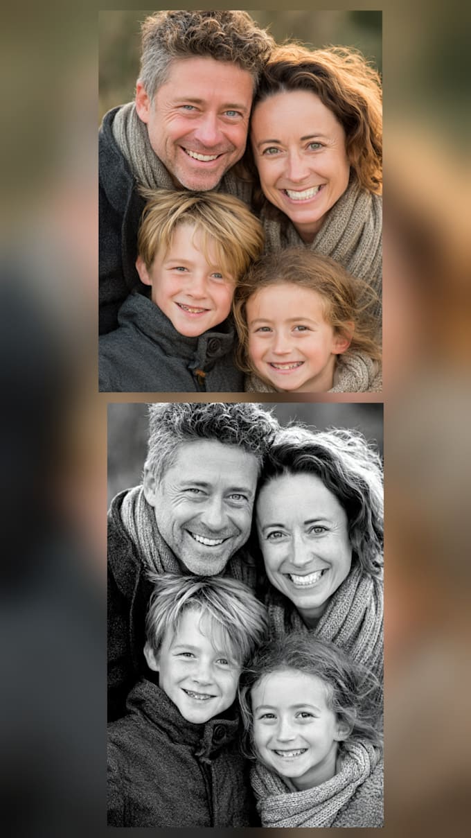 professionally colorize your black and white photos