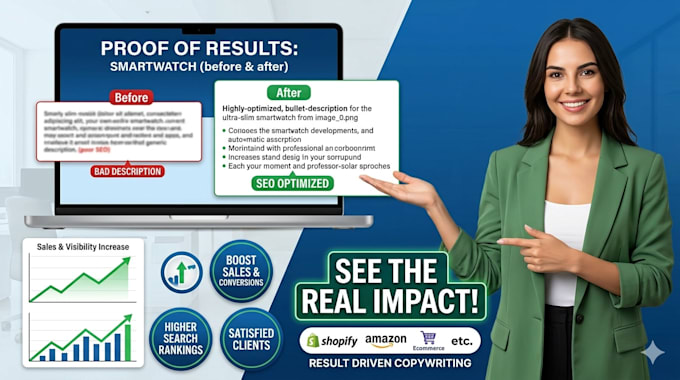 write SEO product descriptions for shopify,