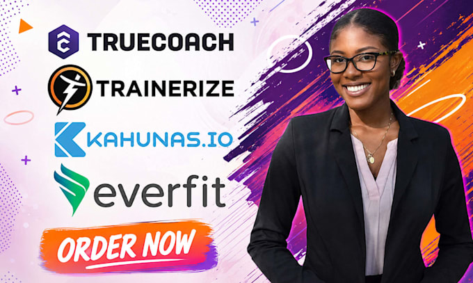 upload and transfer workouts on trainerize trainerize truecoach everfit kahunas