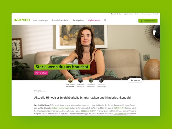 design a modern conversion focused landing page or microsite