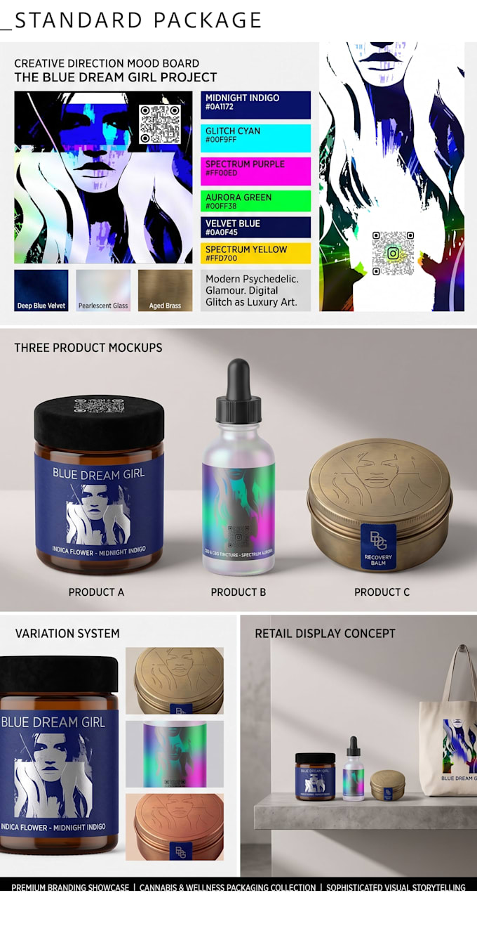 create and ai powered brand moodboard and visual direction