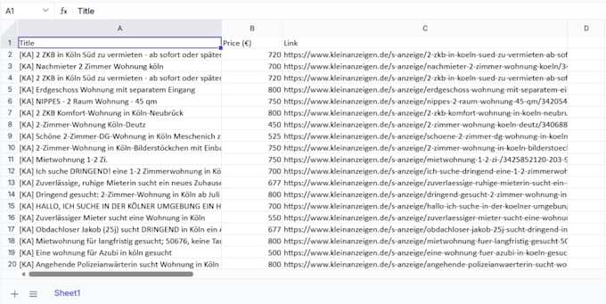 build a custom python web scraper for data extraction