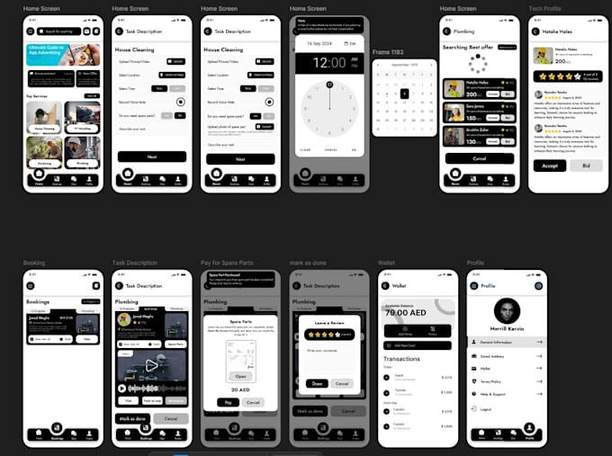 build a mobile app using flutter and mvp for ios and android