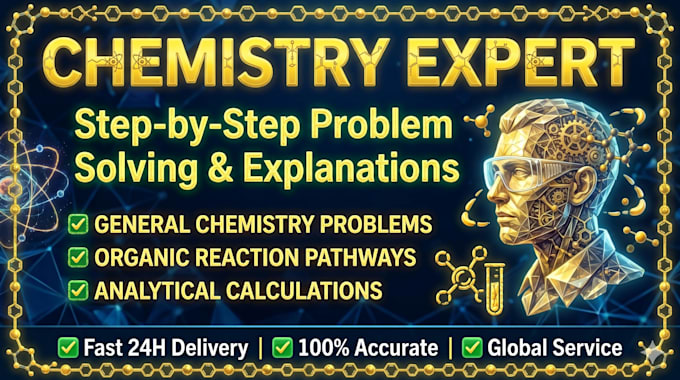 be your expert chemistry tutor and solve problems step by step