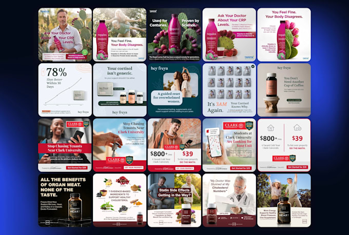 design high converting ads creatives