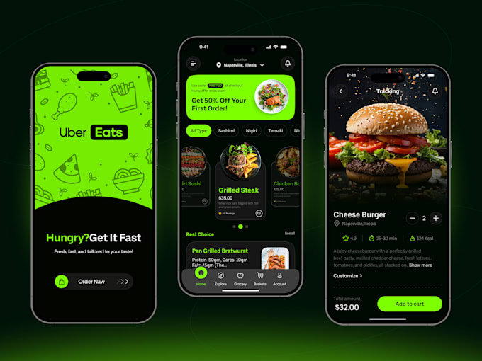 build a food delivery app like ubereats