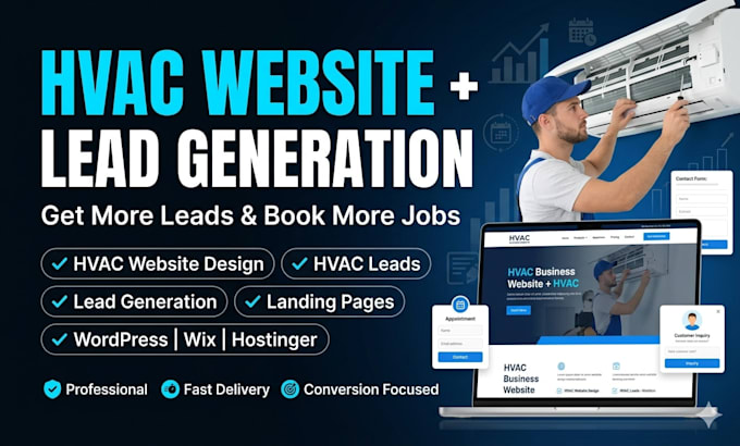 do hvac website construction website roofing website hvac leads lead generation
