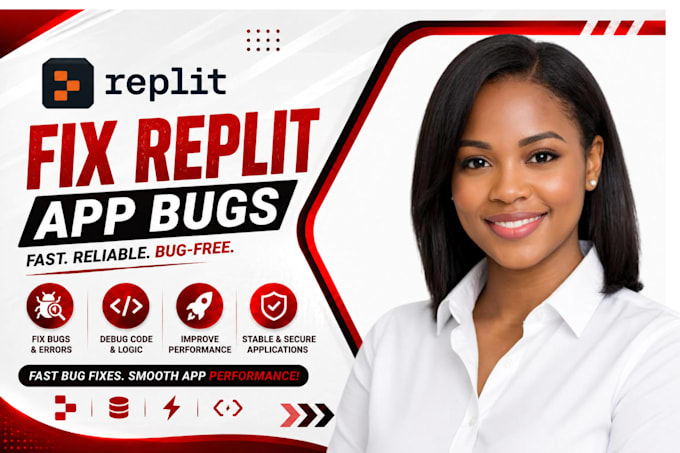 fix replit bugs, deployment errors, API issues and app crashes