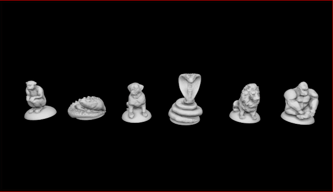 create detailed stl miniatures for resin 3d printing