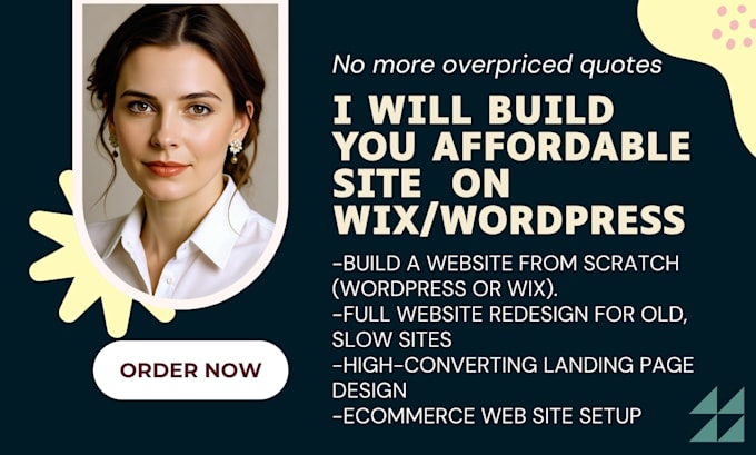 create cheap affordable website design, redesign for small business site
