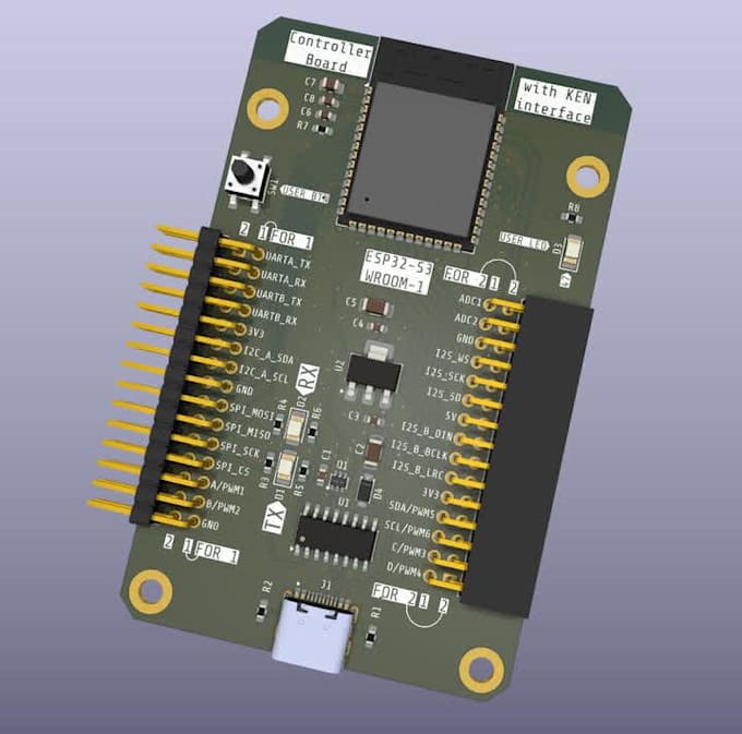 wireless power transfer pcb design, rf pcb design, rigid flex pcb, esp32, stm32