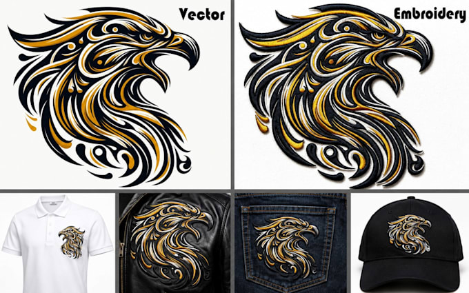 digitize image for embroidery and professional logo embroidery digitizing
