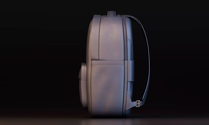 create 3d bag modeling, backpack design and handbag rendering