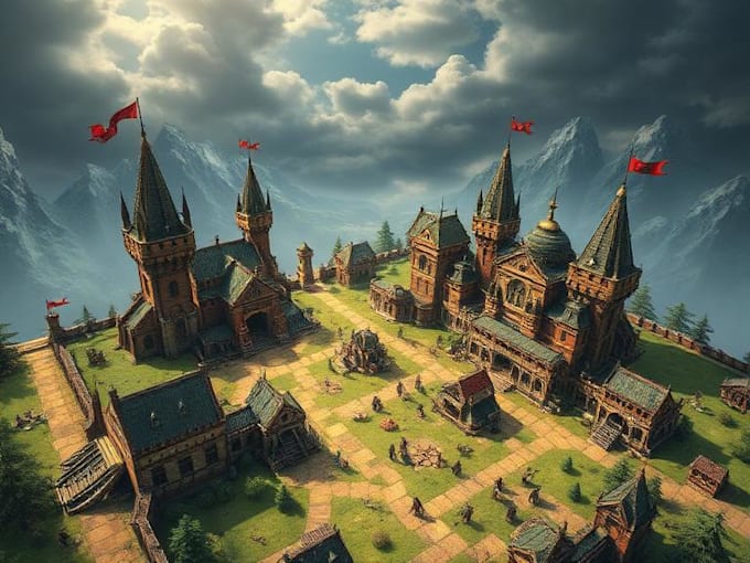 create extraordinary, fantasy board games and battlemaps
