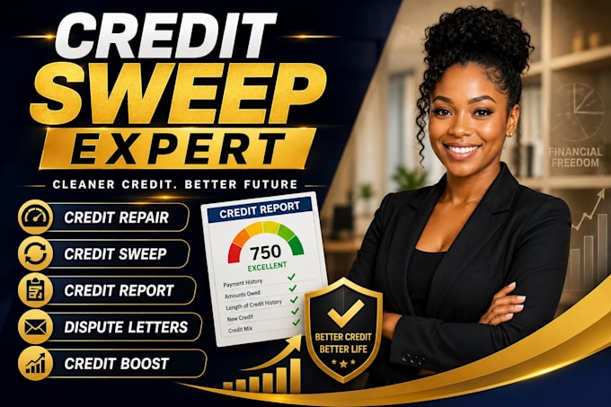 professionally clean and improve your credit report