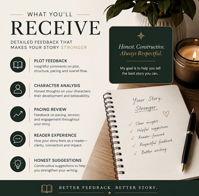 read your book and provide feddback