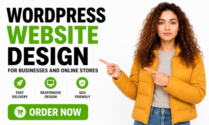create wordpress website design, german wordpress development business website