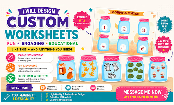 engaging preschool and kindergarten worksheets
