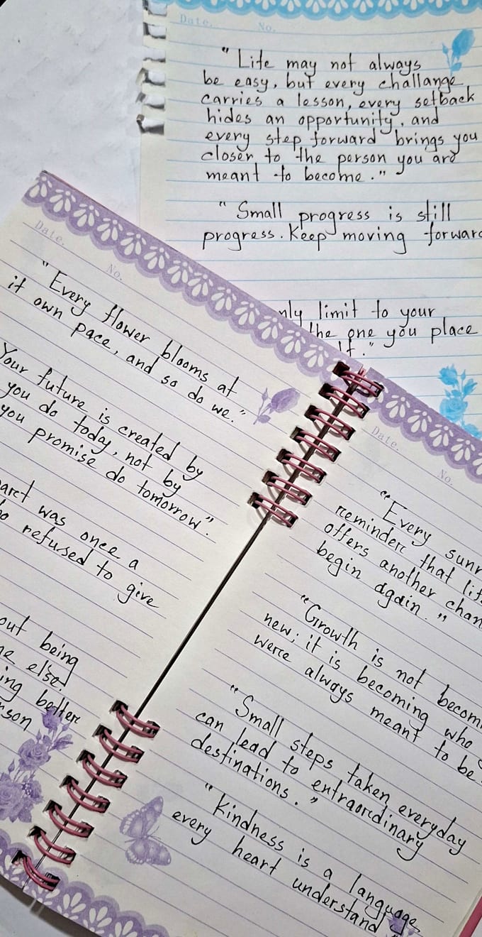 write anything in beautiful clean or cursive handwriting
