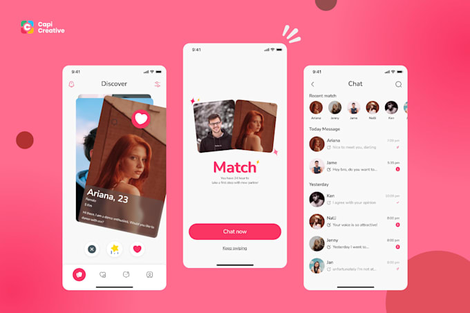 build a dating app, matchmaking app, and tinder clone with bubble io