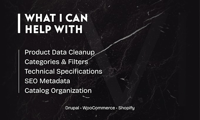organize, optimize and manage your ecommerce product catalog