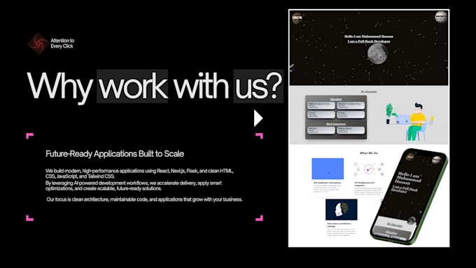 build a react or next js frontend with clean UI and full API integration