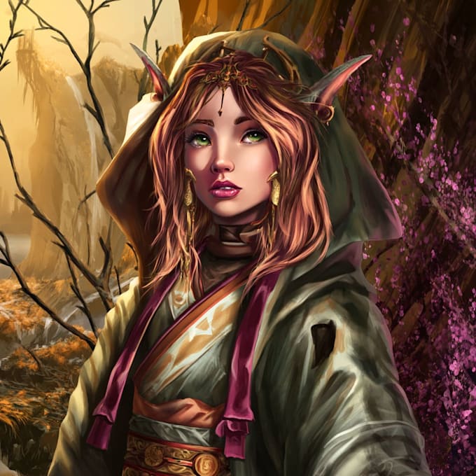 dnd character art and dnd character art