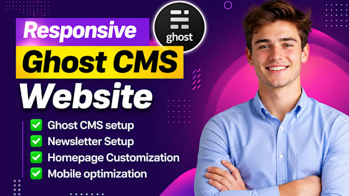 build ghost cms website, setup ghost newsletter, install self hosted ghost blog