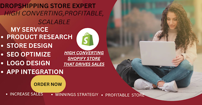 be your shopify dropshipping expert and store manager