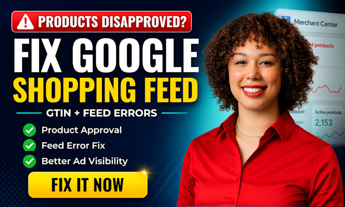 resolve google shopping product disapproved and data feed issues