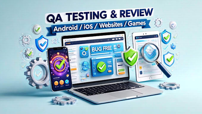 test review android app testing game website testing ios app testing qa testing