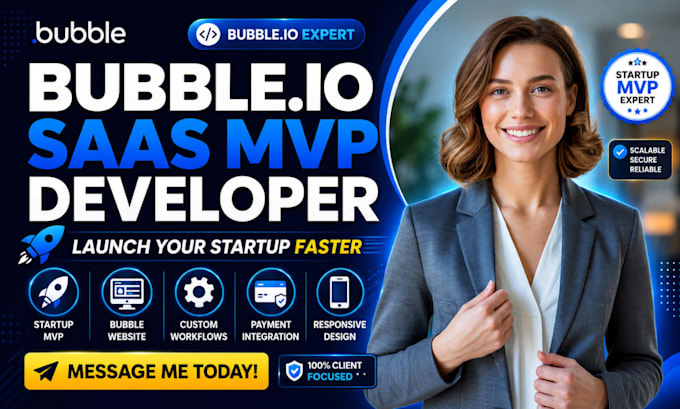 design bubble website bubble mvp bubble app developer