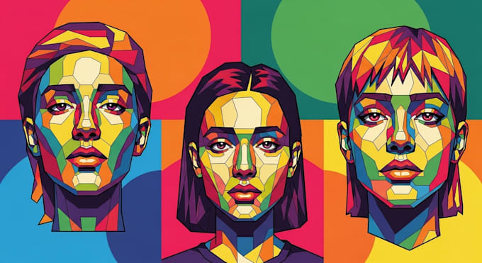 make a beautiful wpap pop art portrait