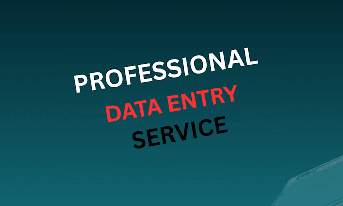 do professional data entry web research copy paste work