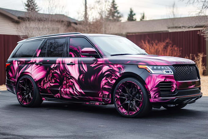 make branding vehicle wrap, car wrap