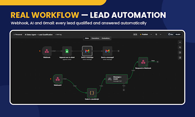 automate your emails CRM and invoices with n8n make and chatgpt