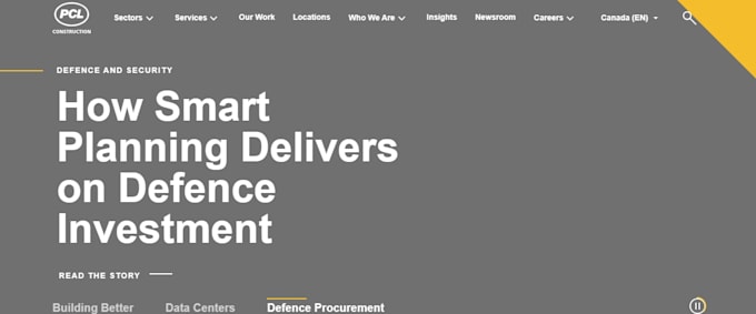design construction website, contractor website, and hvac website