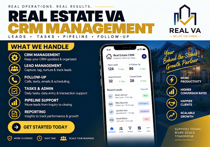 be your real estate administrative virtual assistant