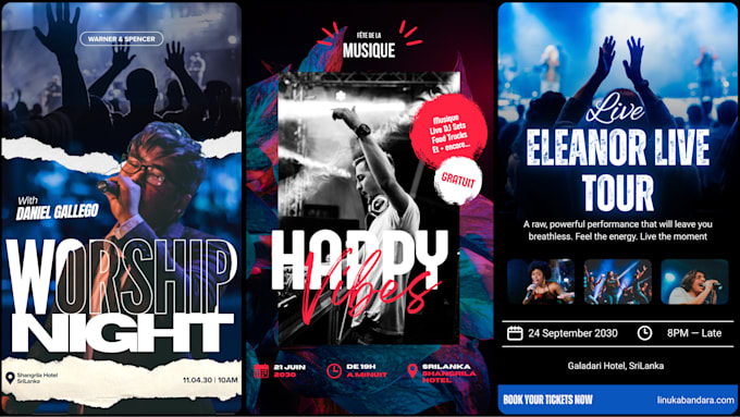 design creative social media graphics