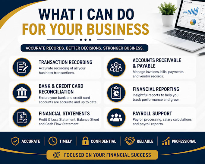 prepare accurate bookkeeping and financial statements