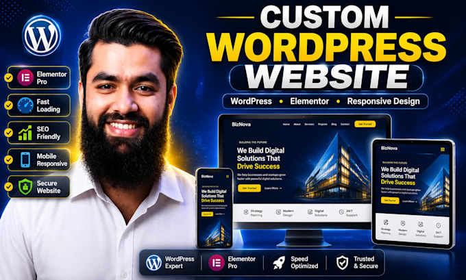 convert figma or ai design to wordpress with elementor