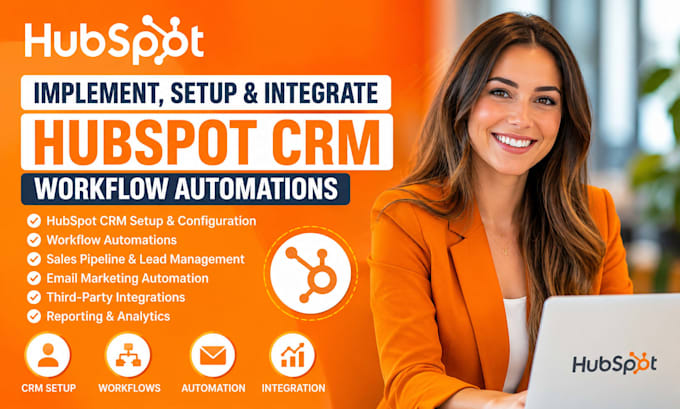 implement setup and integrate hubspot crm hubspot workflow automations hubspot