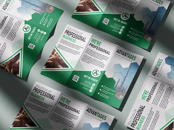 create a premium tri fold brochure that elevates your business growth