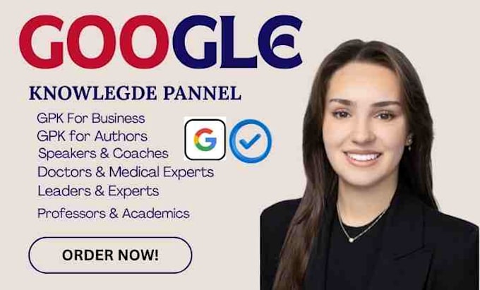 create verified google knowledge panel for individuals and business owners