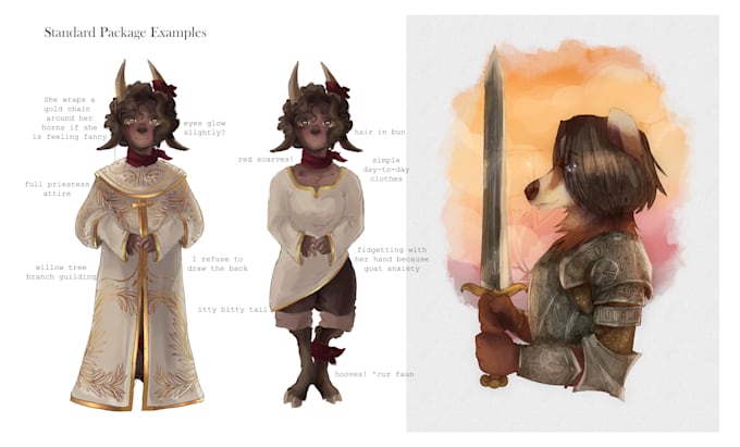 draw your dnd and other tabletop rpg character