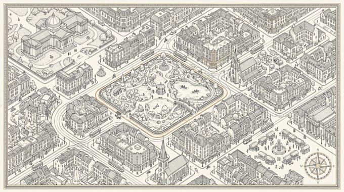 design local travel map, featuring detailed itineraries, accommodation map