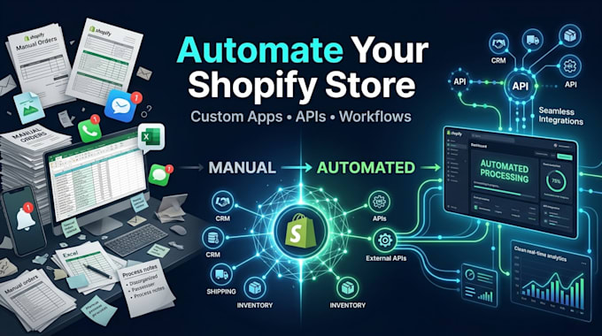 develop a custom shopify app to automate and extend your store