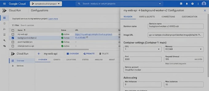 deploy your application to google cloud or azure