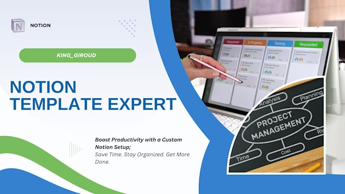 be your custom notion template expert notion website dashboard automation