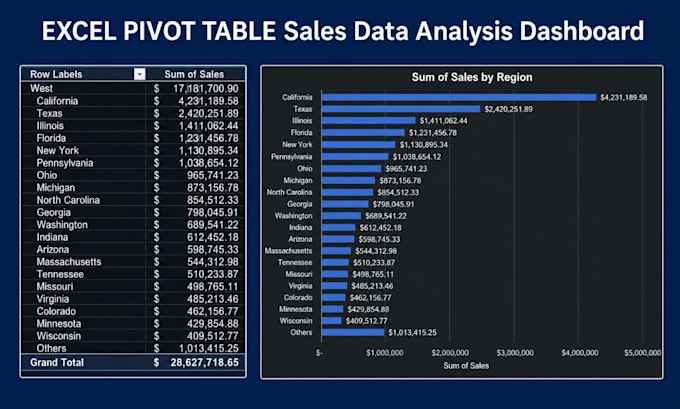 create excel pivot tables dashboards data analysis reports